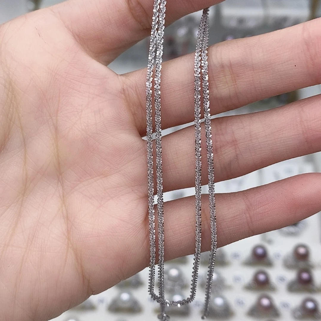 银S925镶嵌戒指淡水珍珠