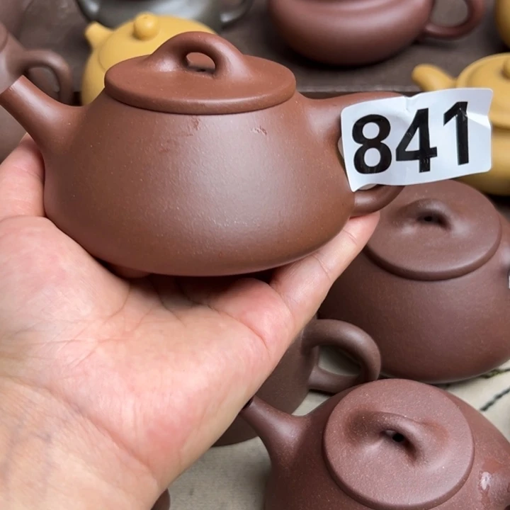 茶壶紫砂底槽清半手工220cc左右