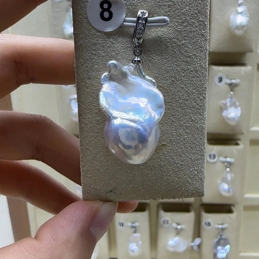 淡水珍珠合金颈饰