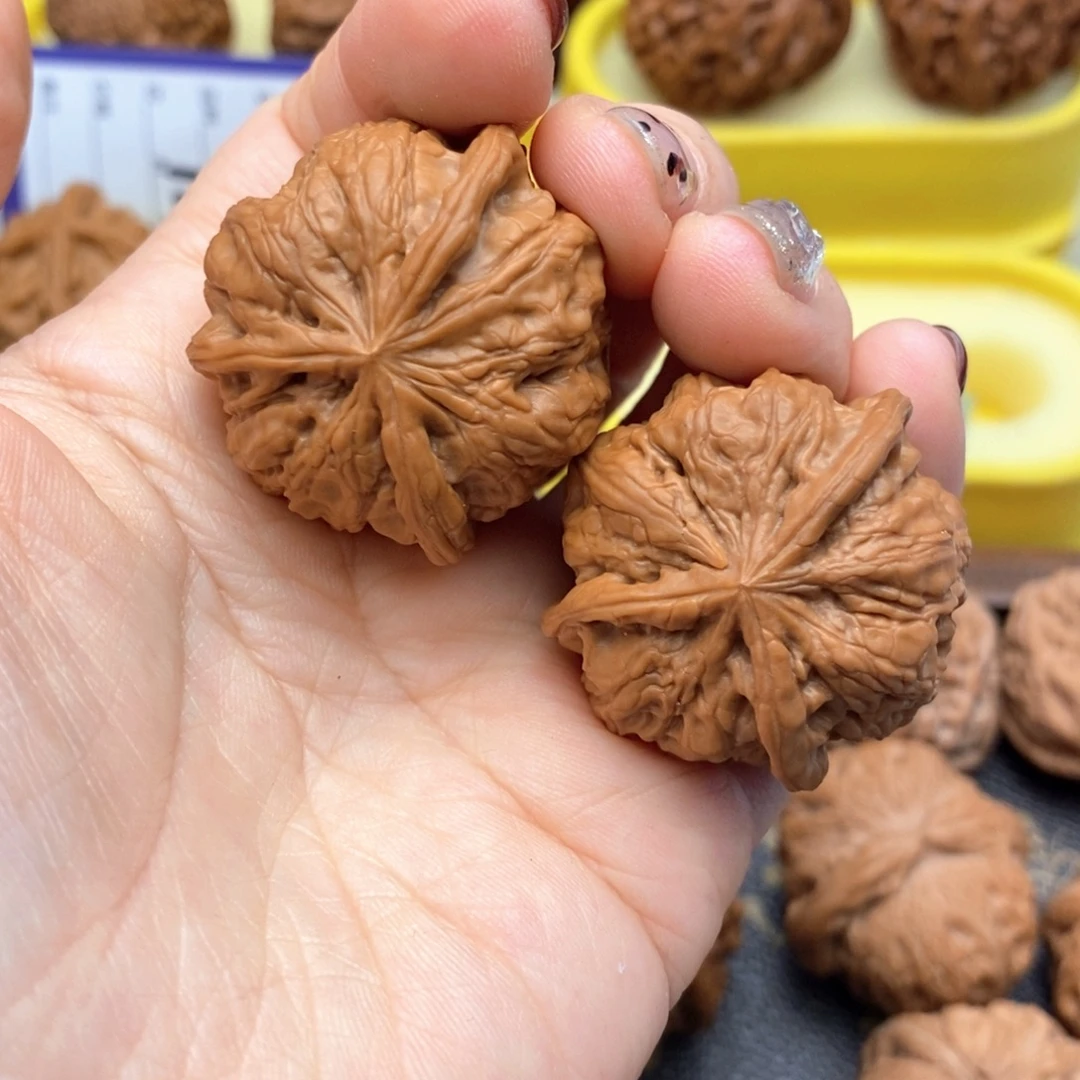 把件文玩核桃272号雨花石三