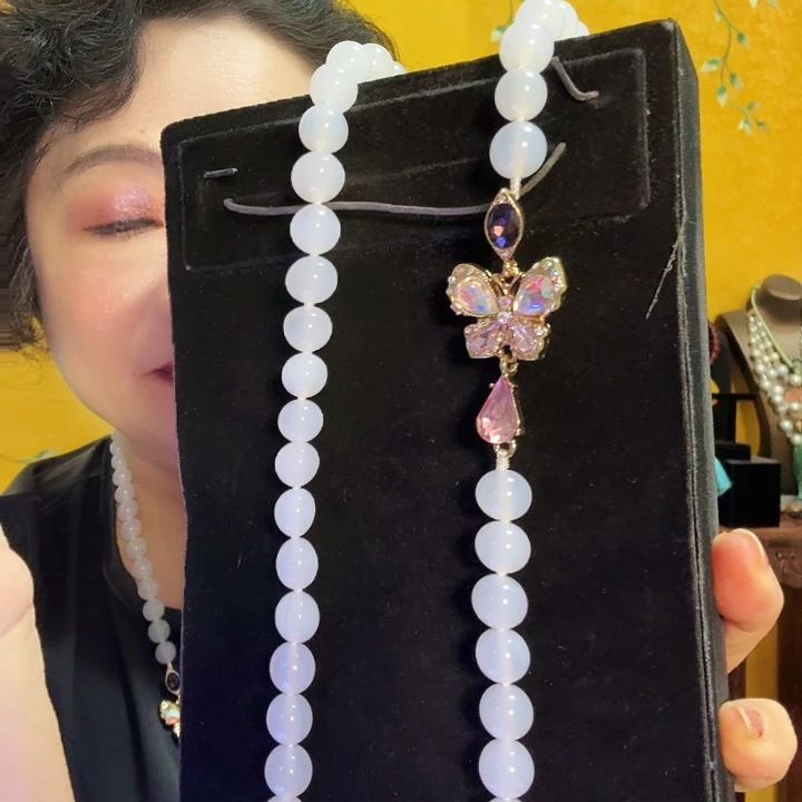 玛瑙/玉髓未镶嵌颈饰