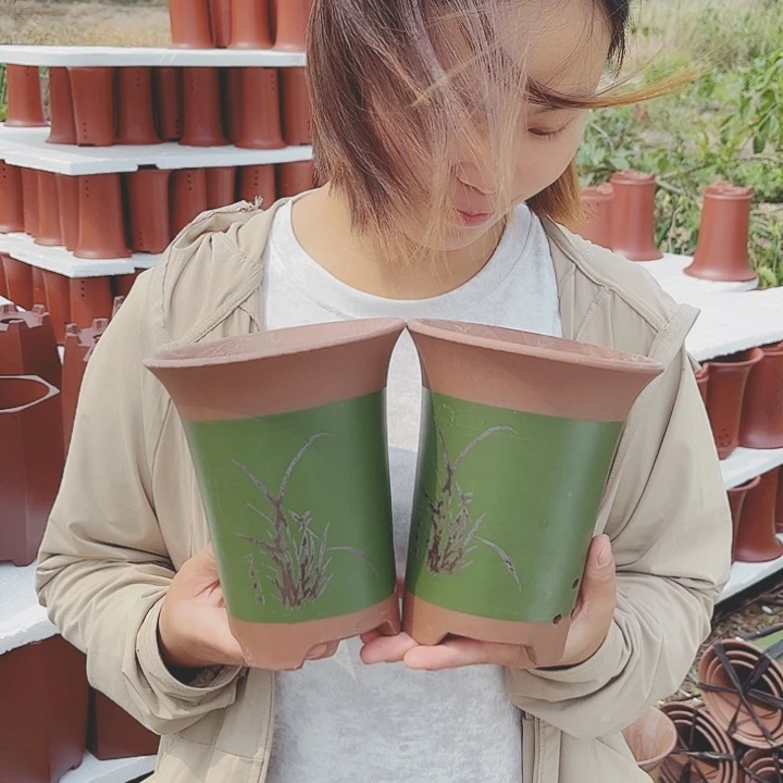 紫砂花盆宜兴紫砂精品花盆