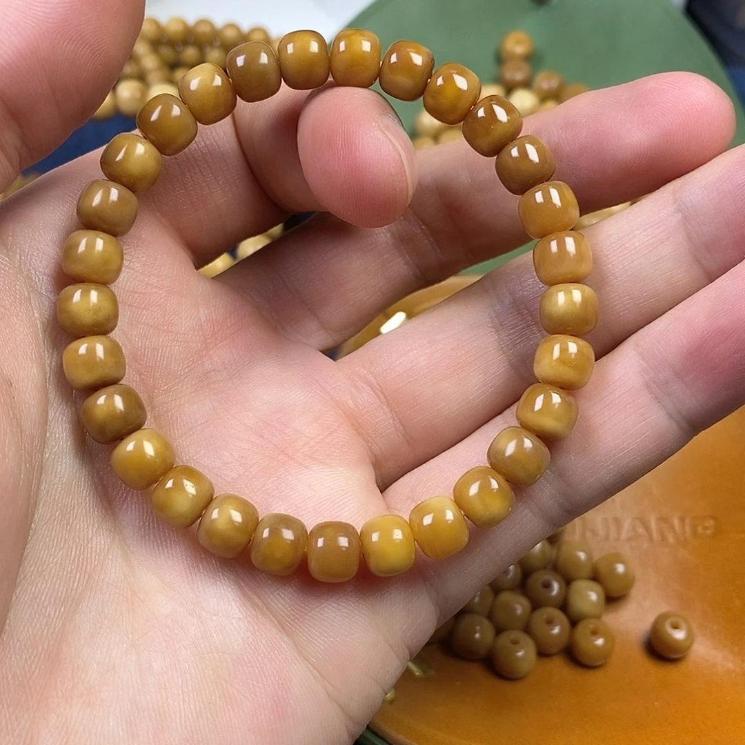 小***皮龙脊菩提吊坠全品玉化龙脊菩提8x7无钥匙孔 无月孔