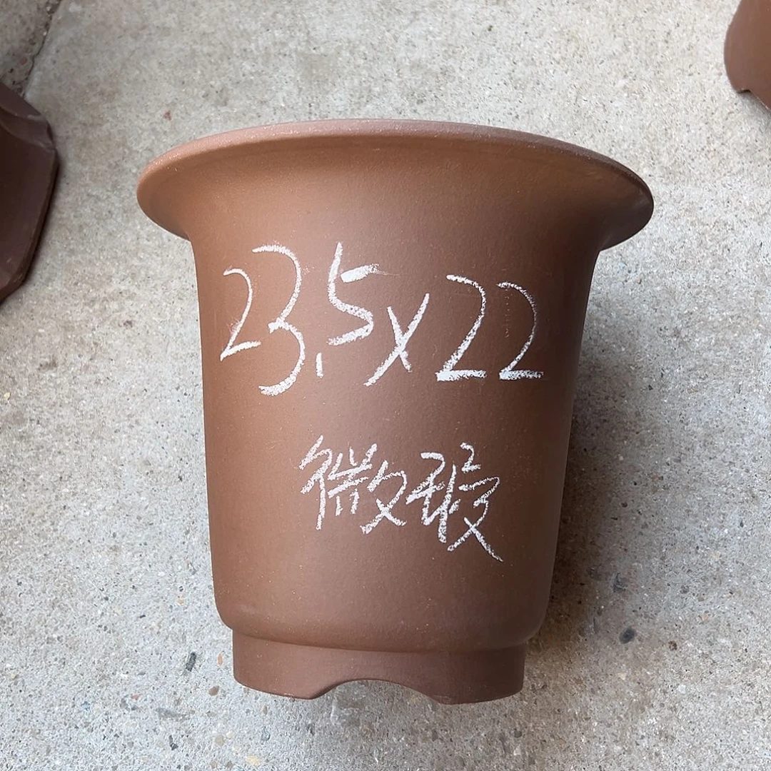 花盆紫砂宜兴紫砂花盆源头