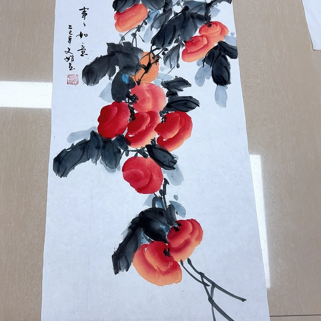 国画国画作品展。国画等