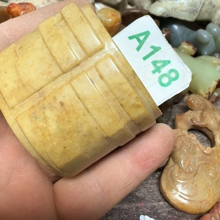 和田玉笔搁未镶嵌