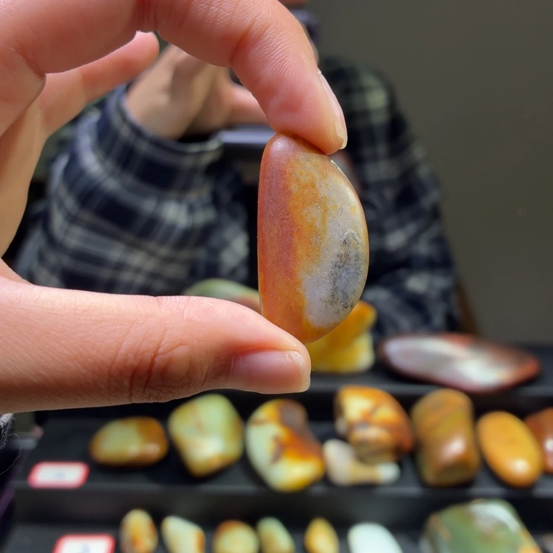 和田玉未镶嵌挂件13.5