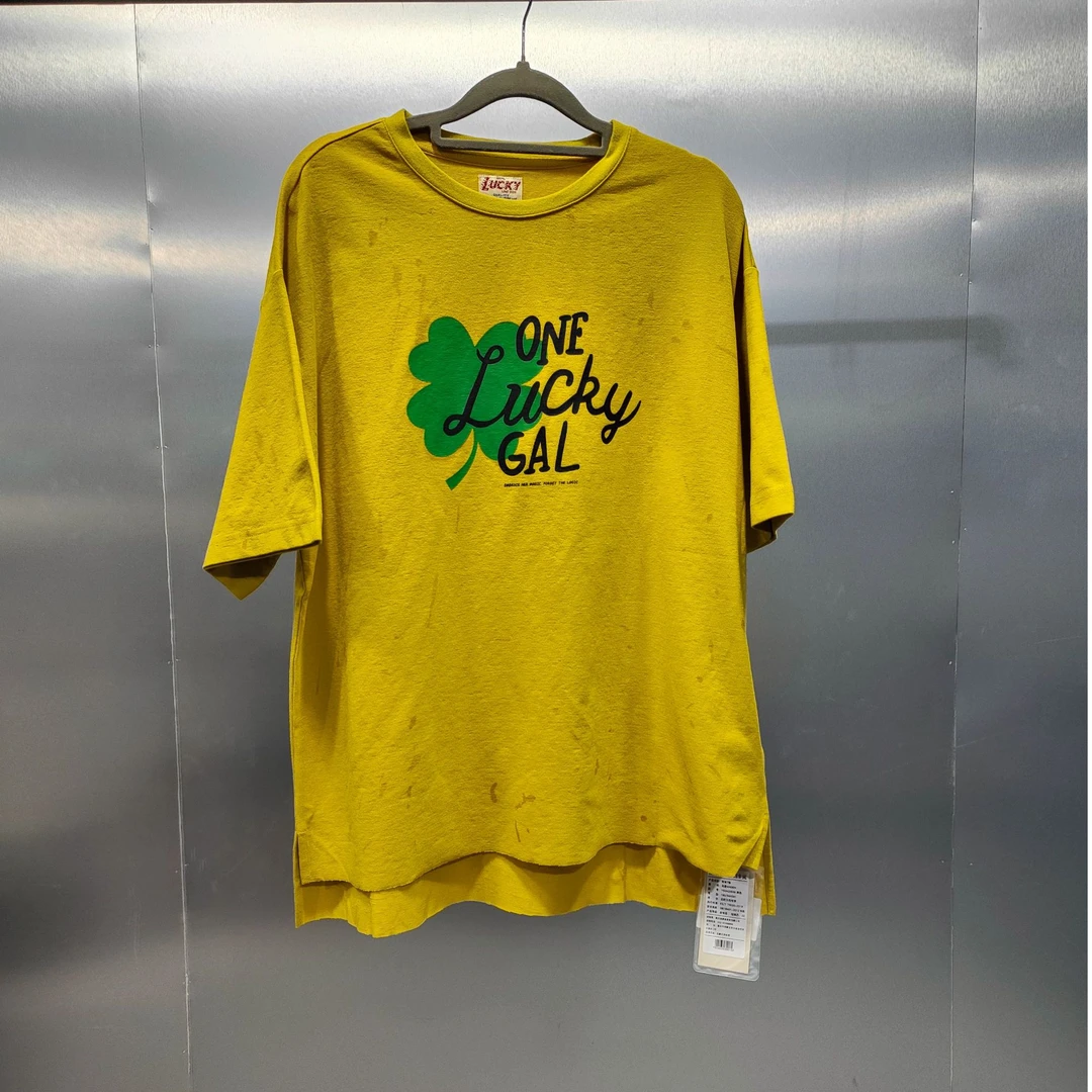 G02-122536-MAD夏季正面字母印花时尚圆领T半袖