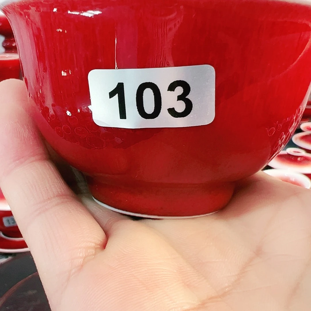 玦景德镇陶瓷原矿郎红茶具