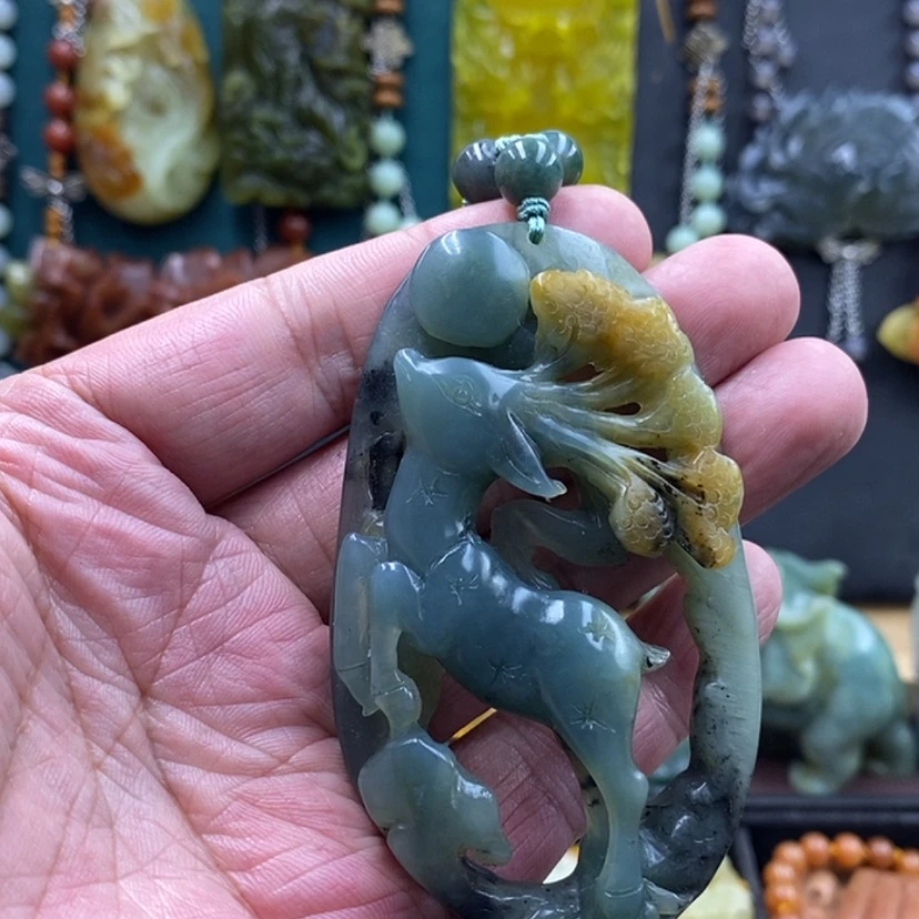 【闪购商品】未镶嵌岫玉吊坠