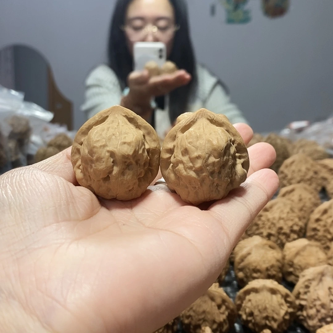 桃核吊坠古蟾35修