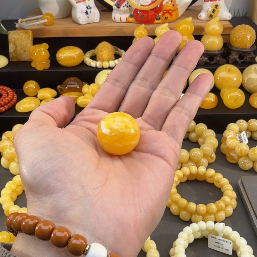 琥珀未镶嵌裸石琥珀蜜蜡