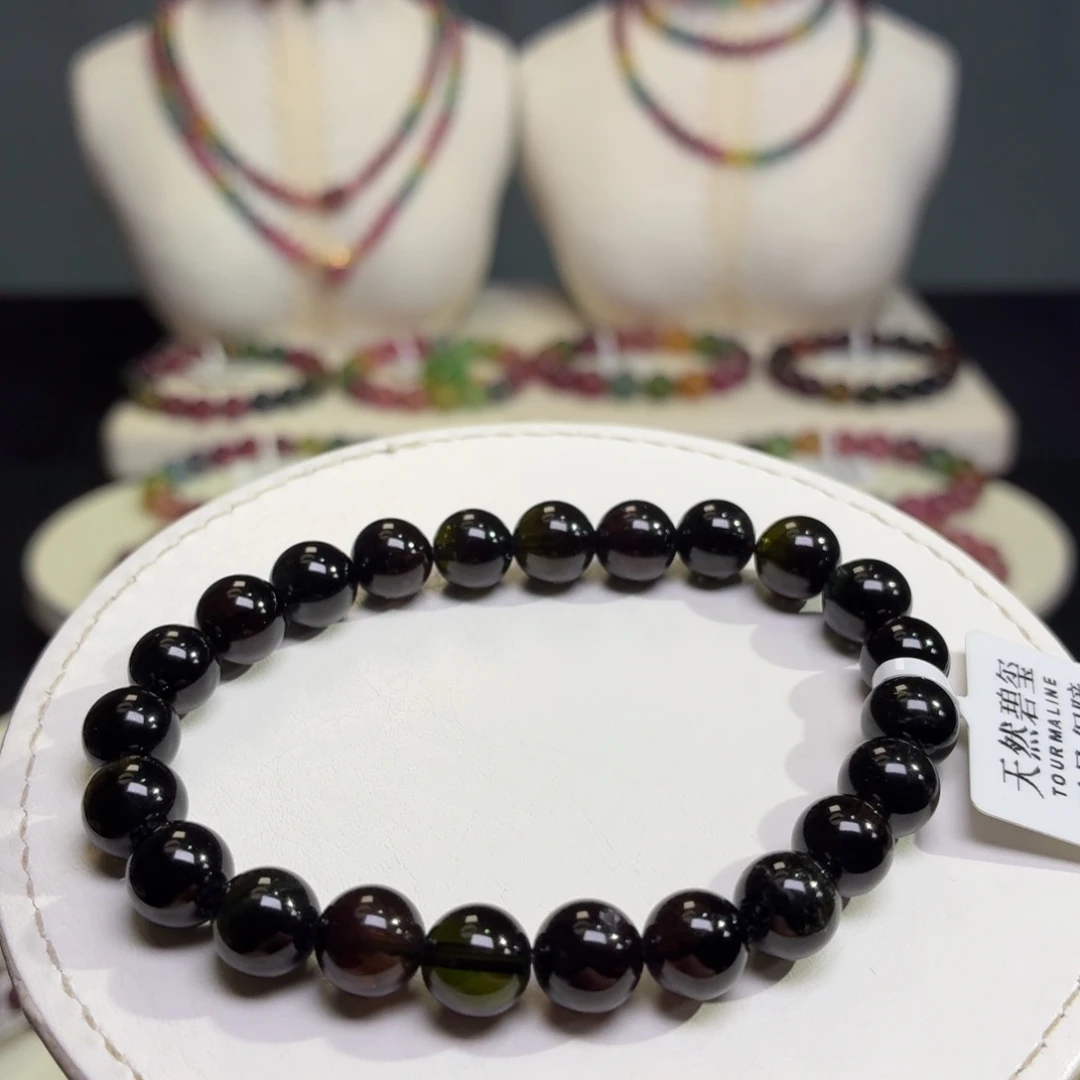 未镶嵌碧玺手链天然碧玺