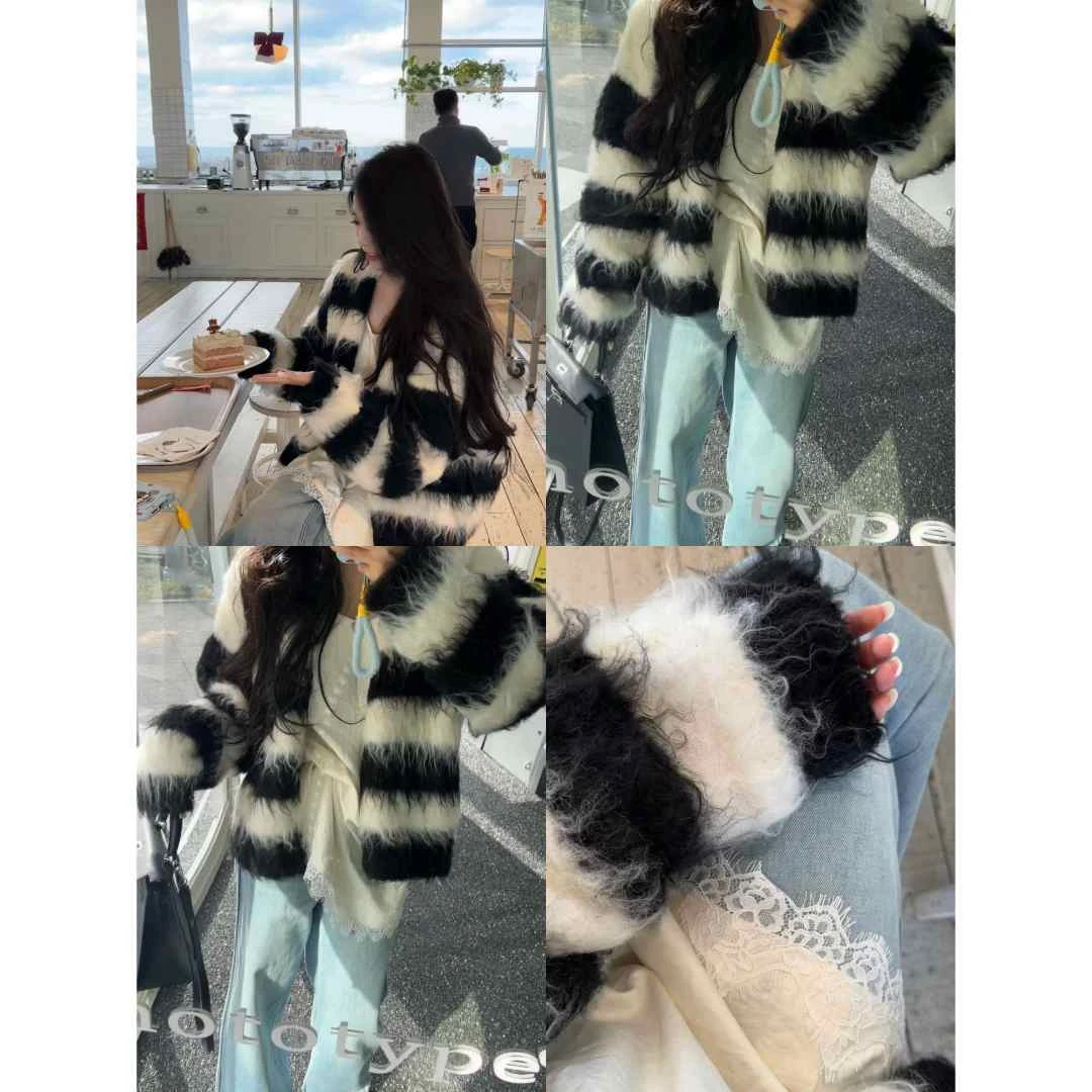 大韩家白月光毛衣开衫