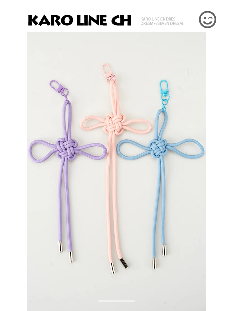 复古典雅中国吉祥结挂件miu系包包挂饰汽车钥匙扣礼物ins风