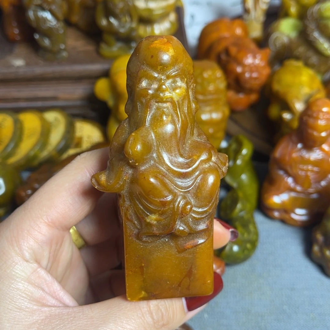 蛇纹石玉合金颈饰