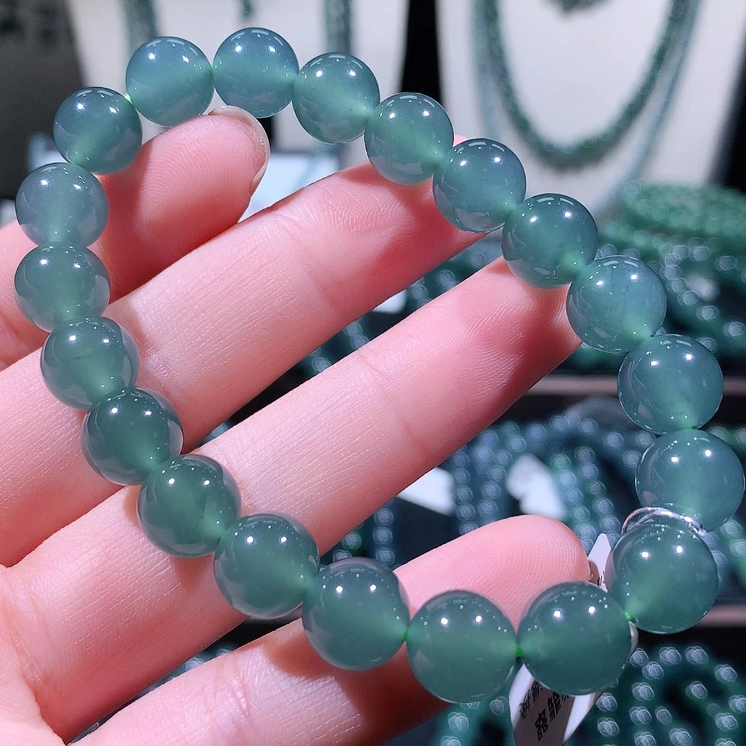 未镶嵌手链翡翠天然a货翡翠手串10