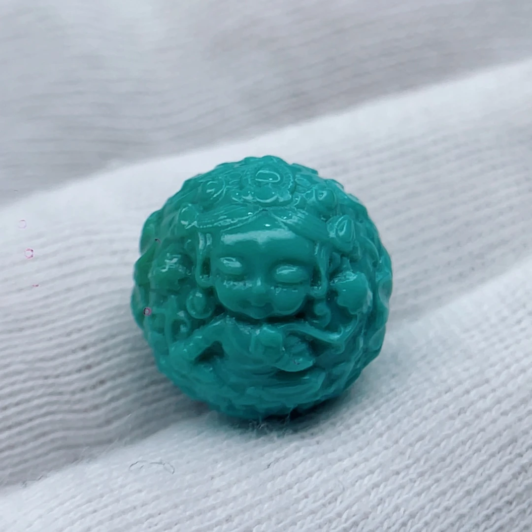 绿松石未镶嵌颈饰卡13