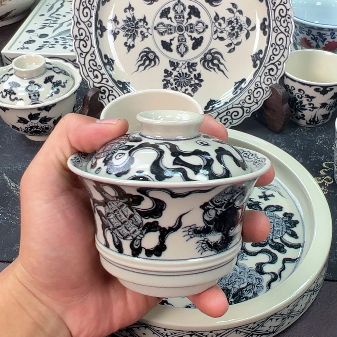 陶景德镇手工手绘陶瓷