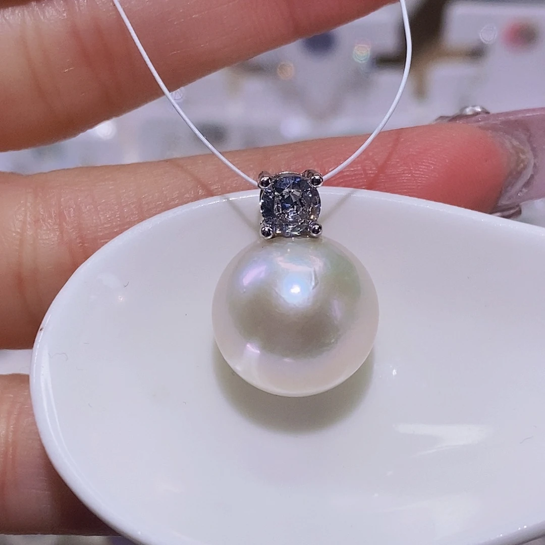 淡水珍珠颈饰合金