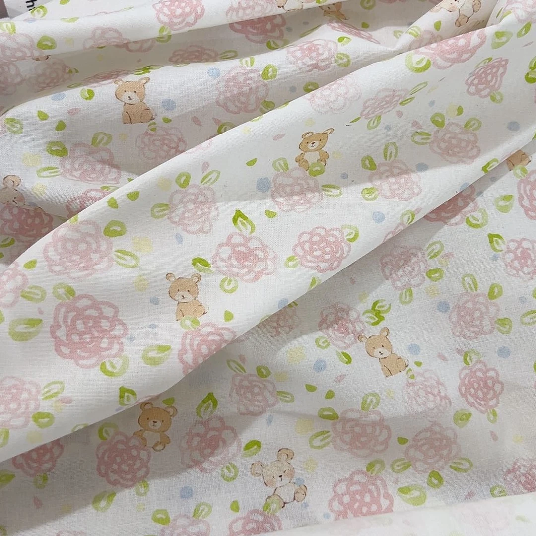 一米价纯棉平布1.1米宽果子布艺f