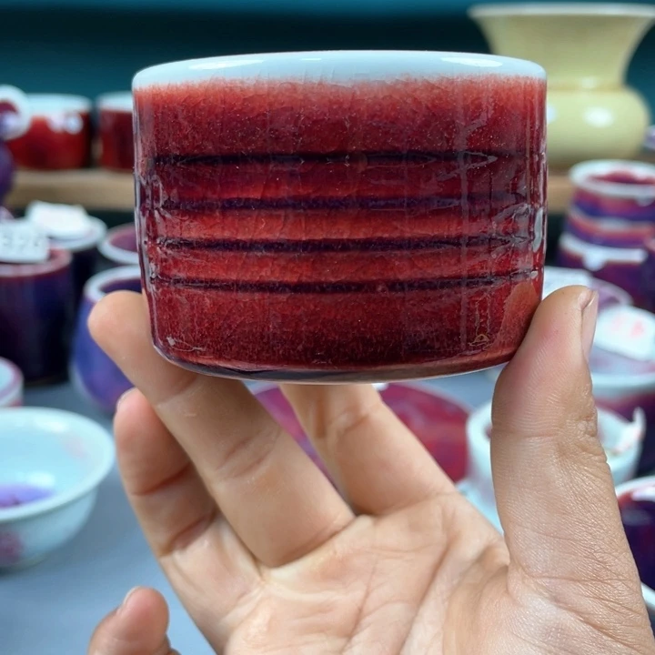 瓷片纯手工制作……微微瑕