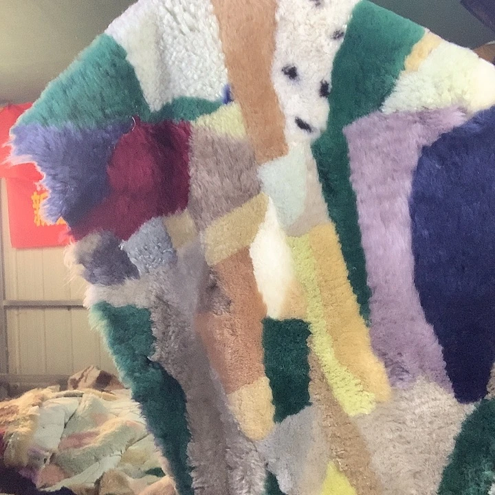 云***儿羊毛羊皮毛一体A642瑕疵品