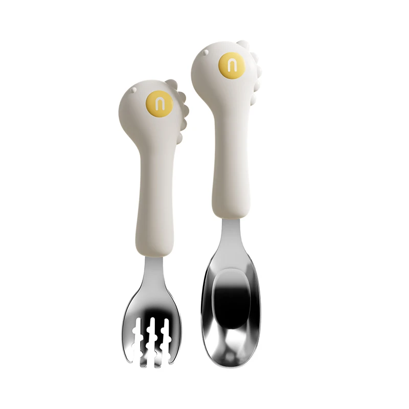 lunastory月亮故事恐龙元宝叉勺套装