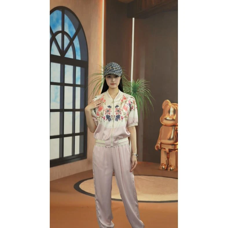 【A14】春款潮流上新套装运动休闲男女同款蝴蝶时尚宽松套装