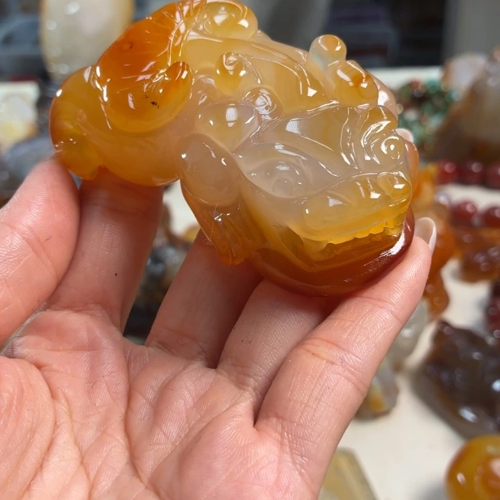 玛瑙/玉髓未镶嵌吊坠(不含链)