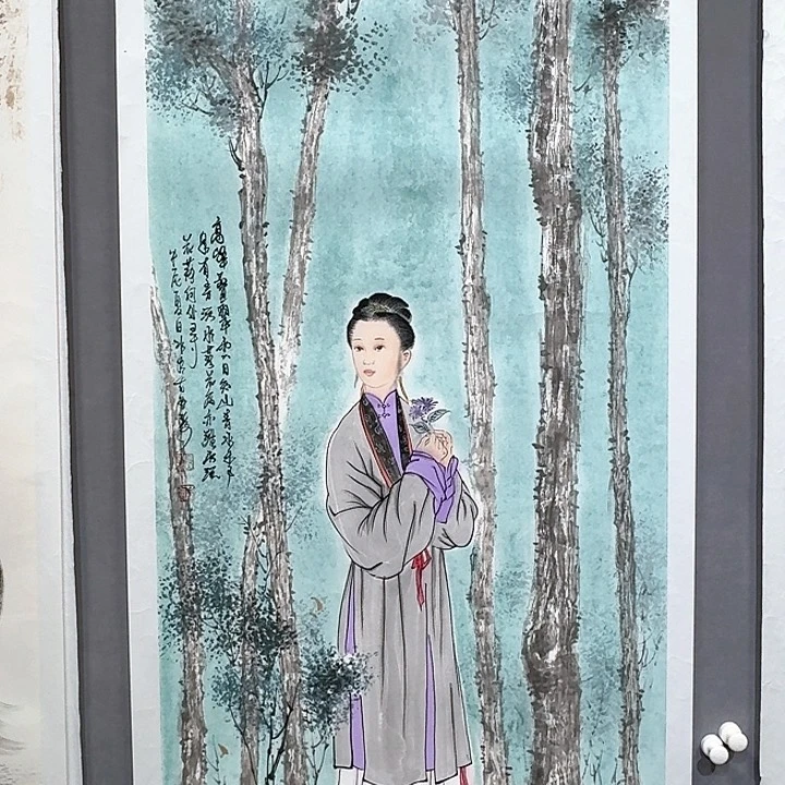 国画亲笔手绘放心去藏