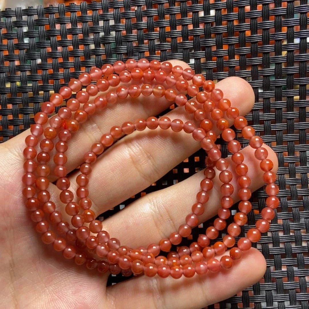 手链未镶嵌南红玛瑙4mm