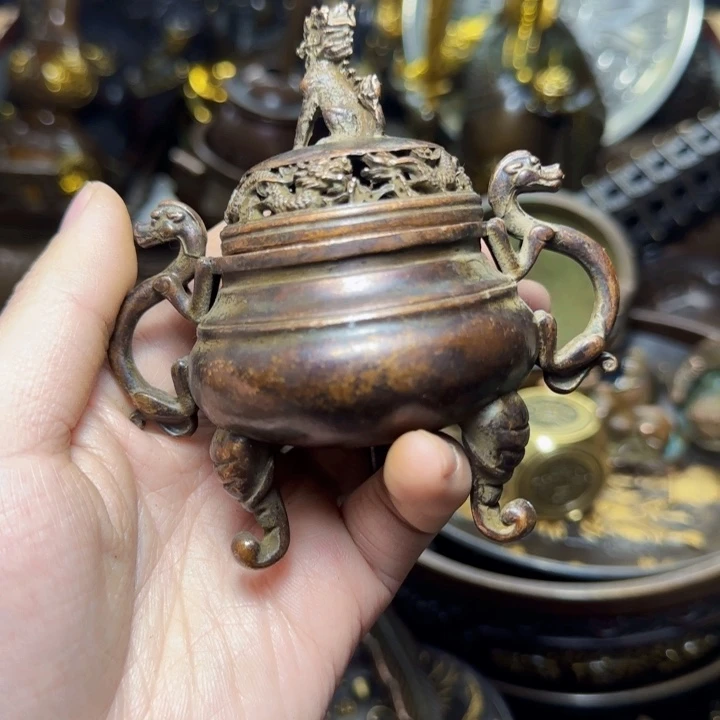 铜器把玩摆件链接