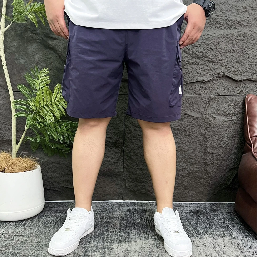 夏季新款 大码男装运动休闲短裤 男士加大速干五分裤2525