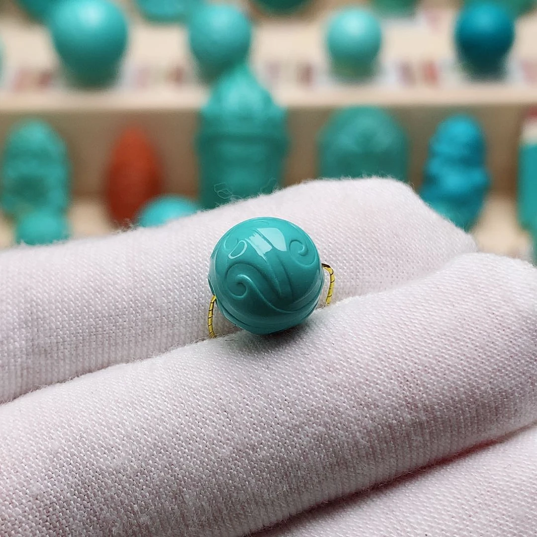 绿松石珠宝奇石未镶嵌