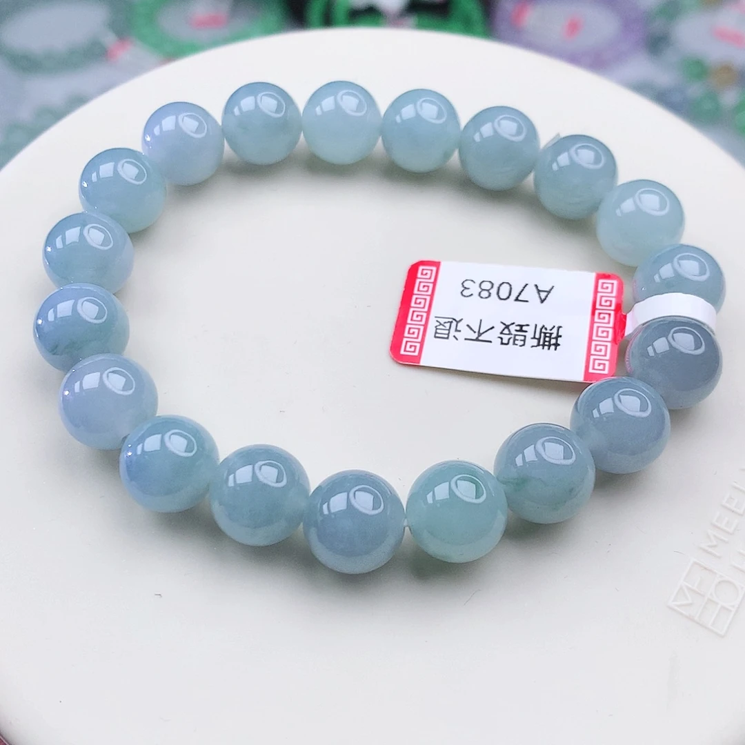 未镶嵌手链翡翠翡翠10mm