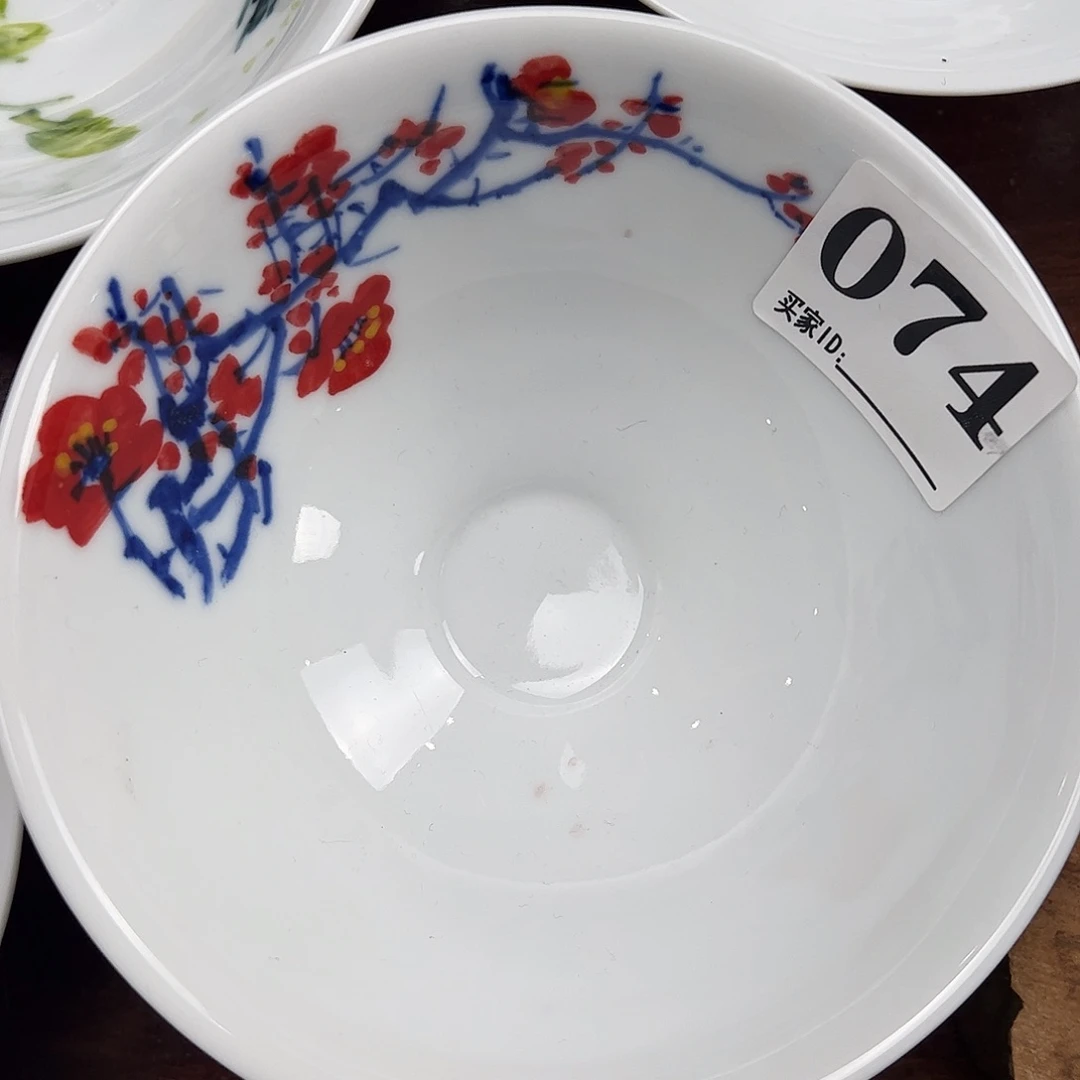 瓷片景德镇陶瓷手工手绘制作