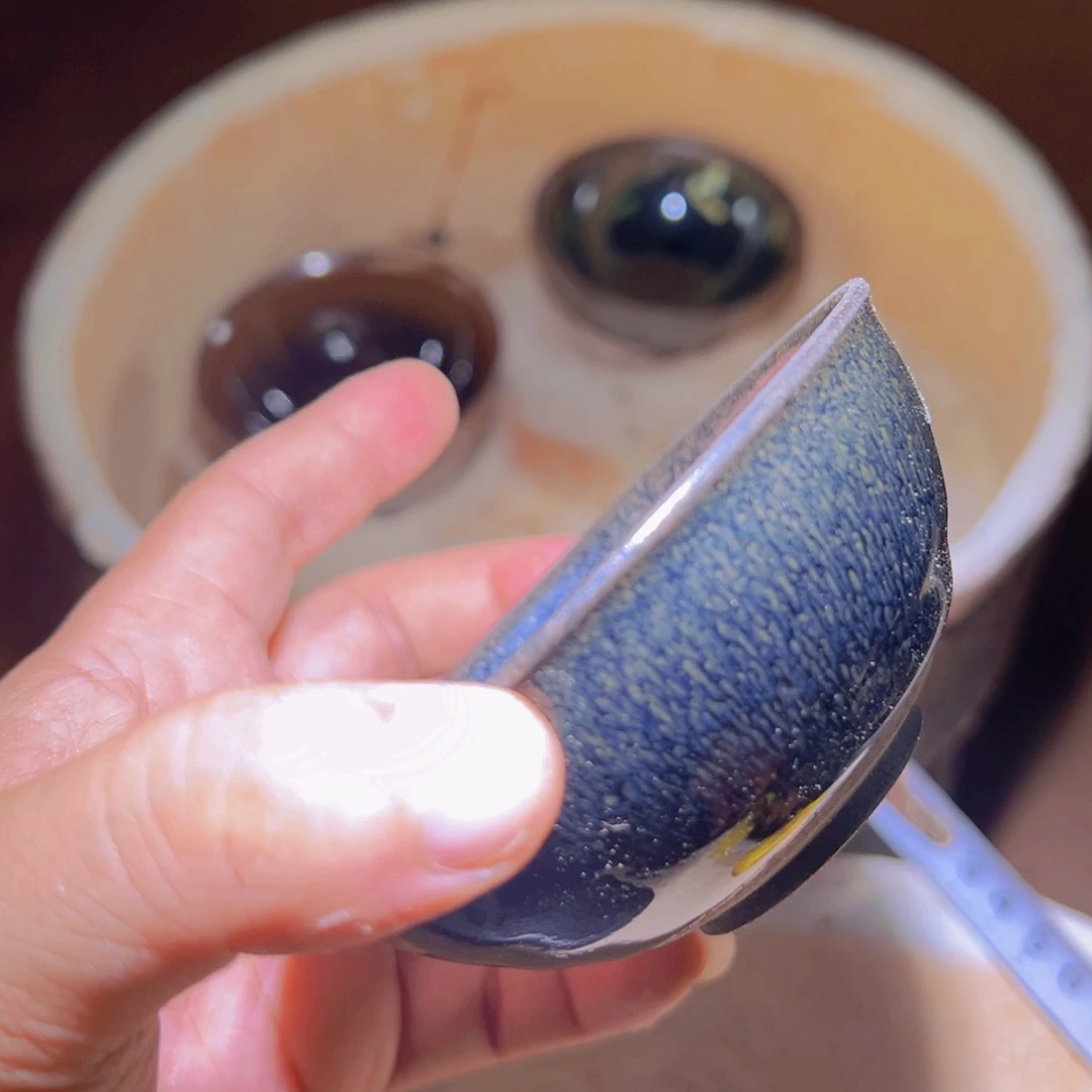 风***子茶盏28 建窑建盏乌泥窑