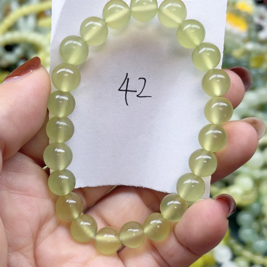 未镶嵌蛇纹石玉手串