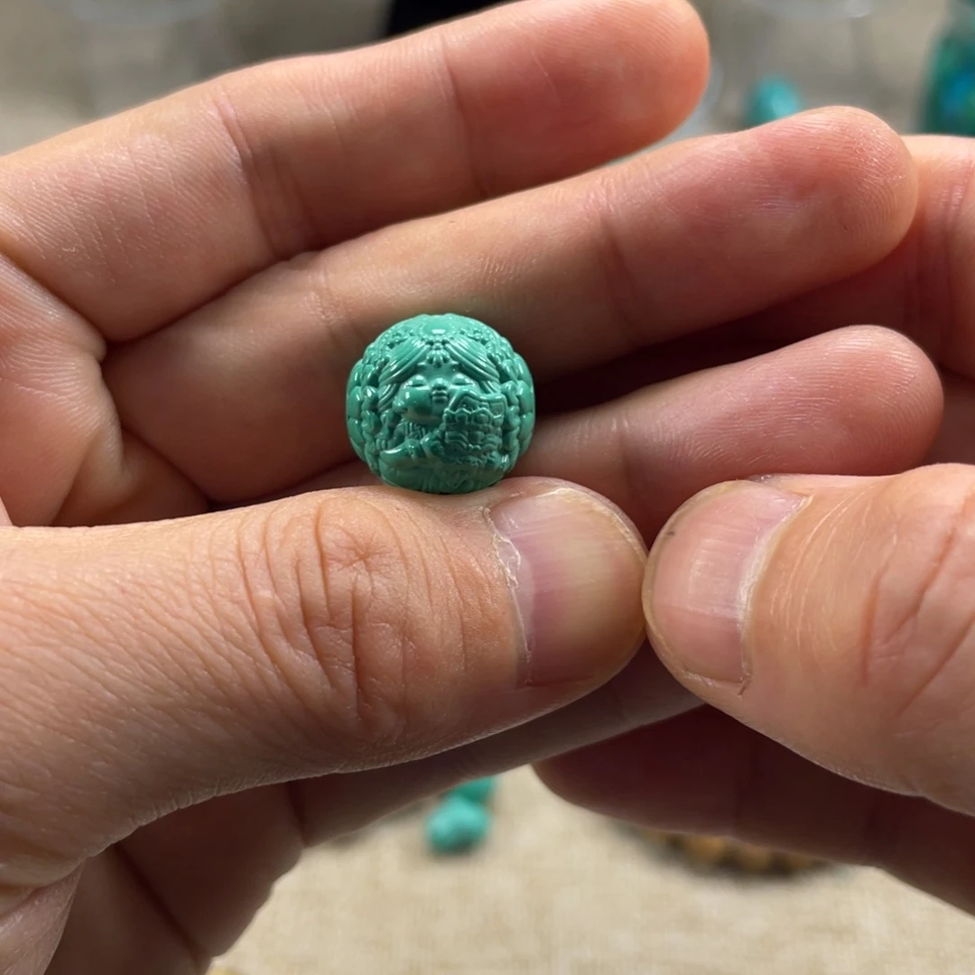 原生态湖北矿小配饰，直径15