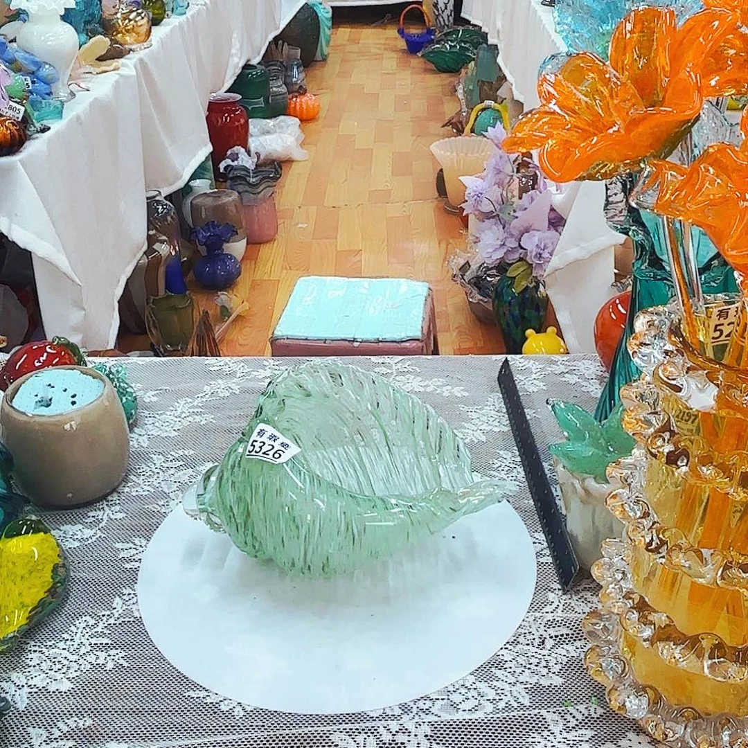 瑕疵不退不换琉璃花瓶花器艺术品