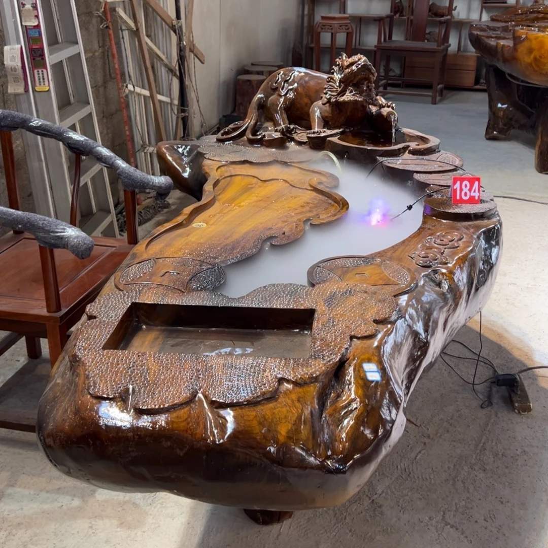 金丝楠2.16米金丝楠木茶台