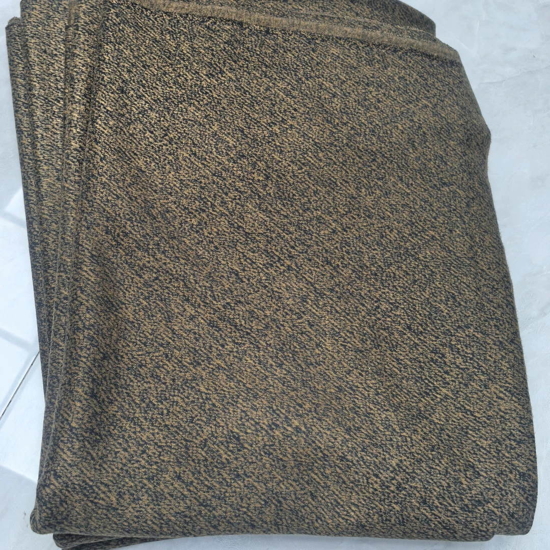 瑕疵龙纹奥绒咖色布料（不退换）