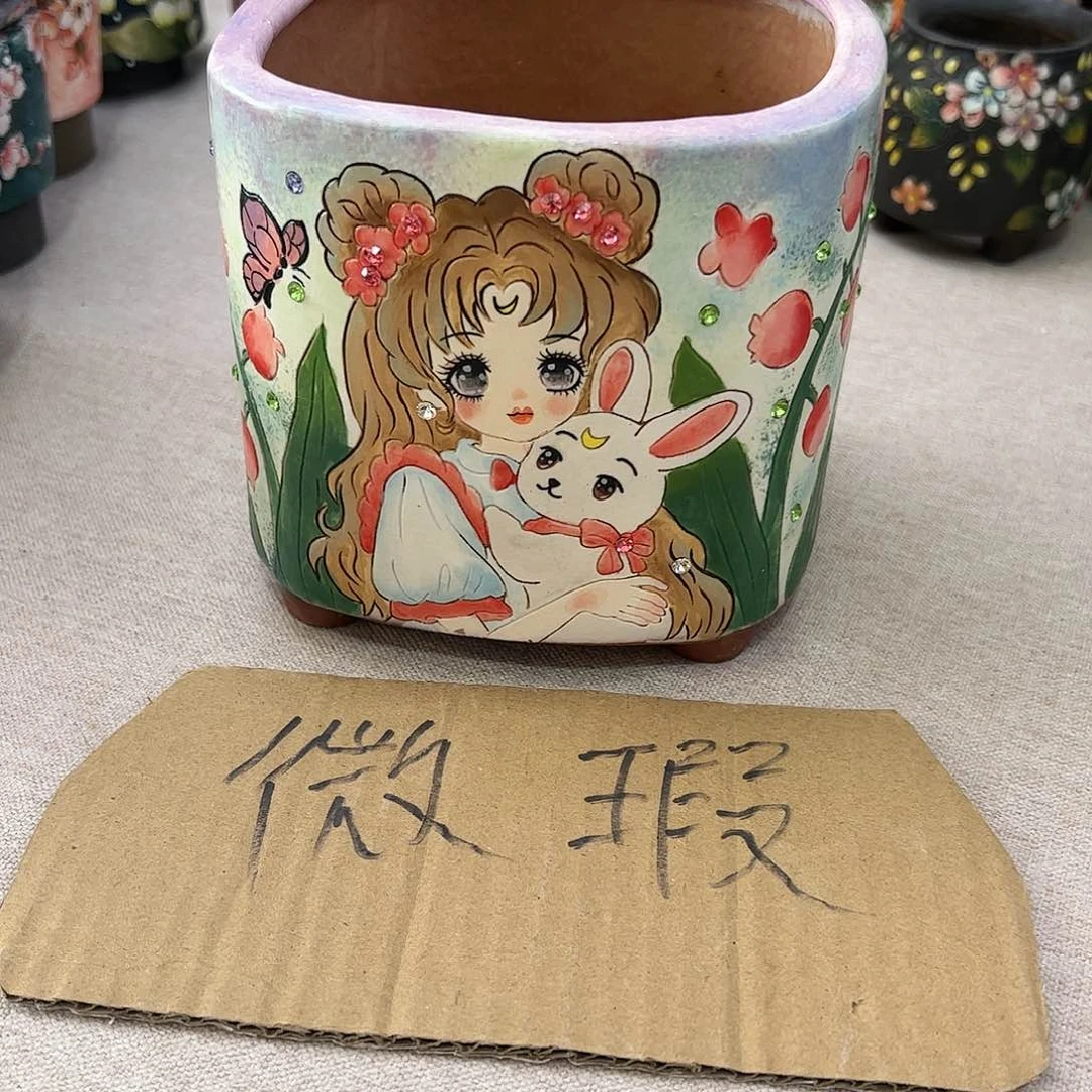 景德镇陶瓷花盆景德镇陶瓷hua p