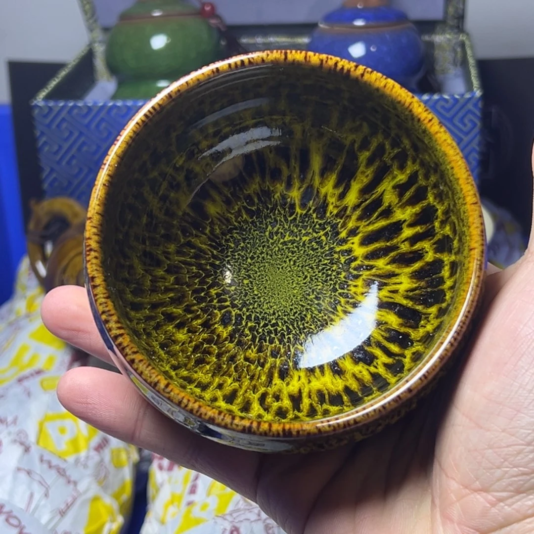 茶盏建阳建盏喝茶主人杯