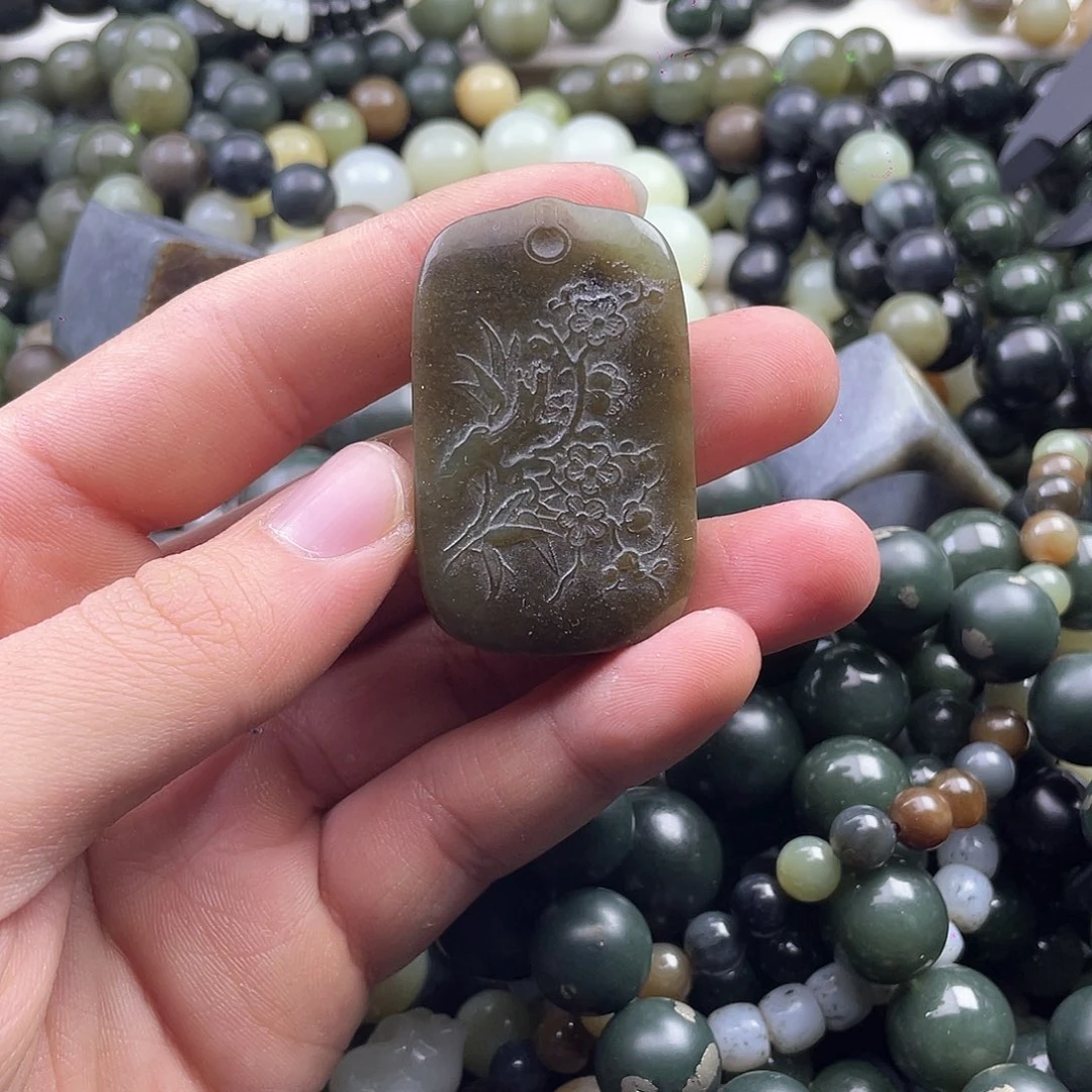 和田玉手串未镶嵌