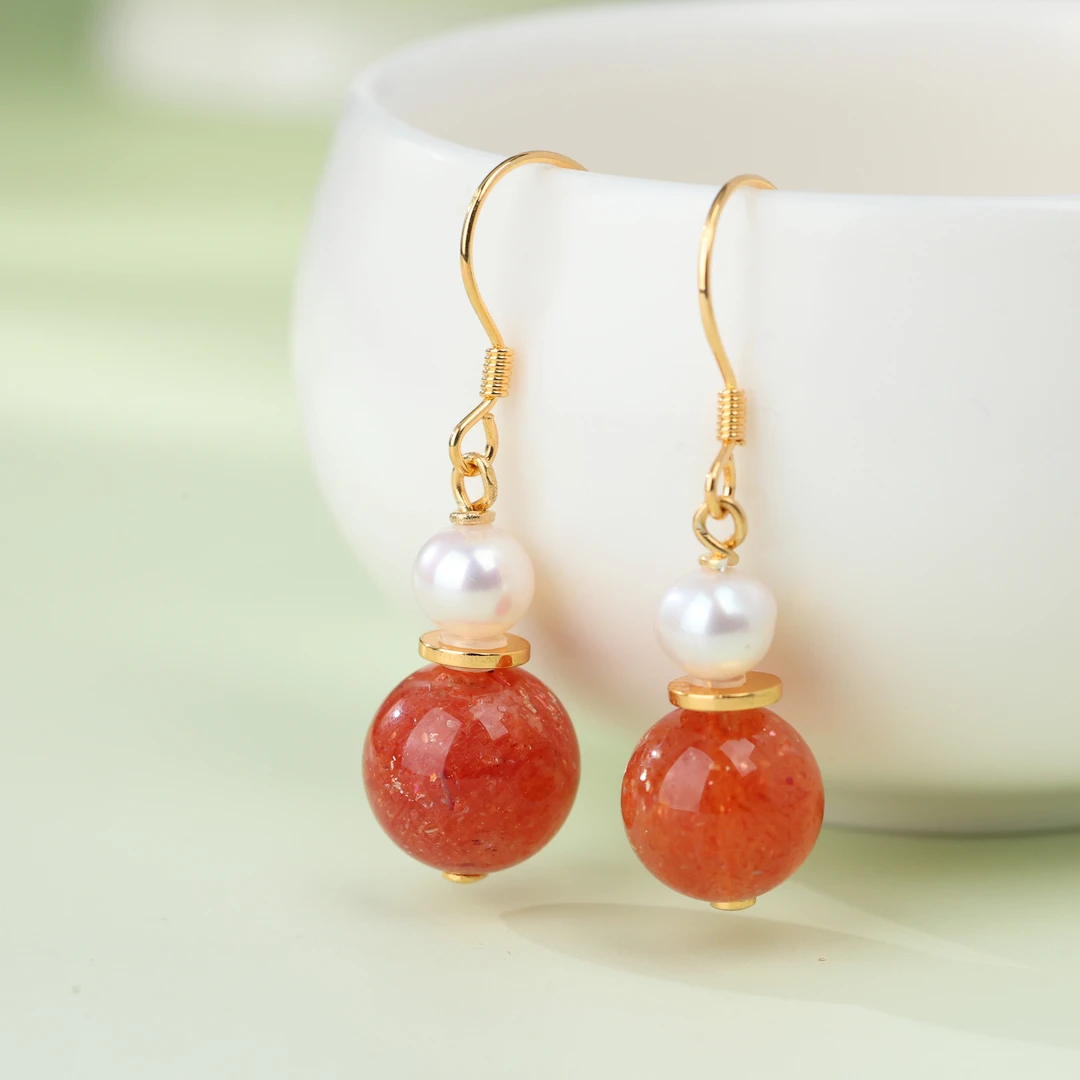 【央博玉】925银金太阳耳饰 -YB93820579-多样性发一|BJS4