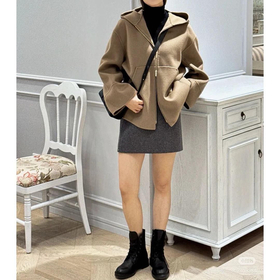 新款韩版简约纯色百搭时尚外套HZ018