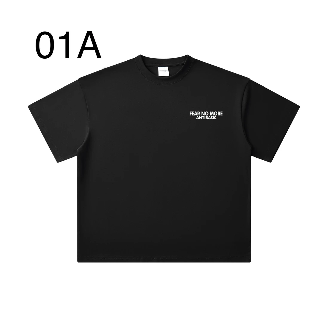 2024夏季短袖男士潮牌轻奢时尚百搭圆领宽松半袖休闲情侣T恤