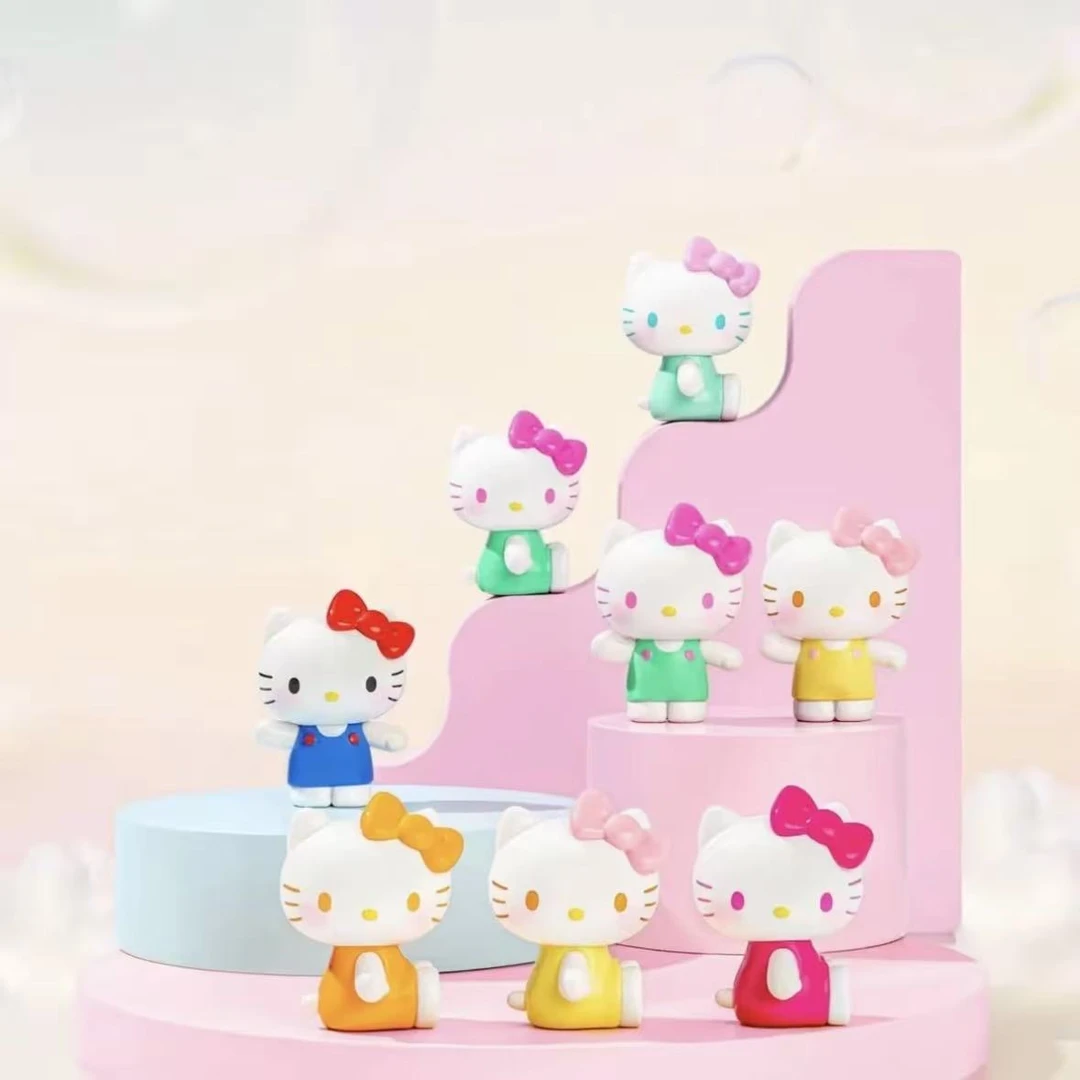 【饼干玩具屋】【许愿】Hello Kitty彩虹糖系列萌粒盲袋公仔玩具